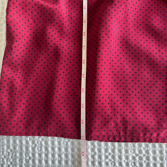 Alfred Sung long sleeve wrap tinic silk blouse - Picture 5 of 5